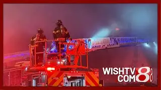 Firefighters rescue 4 dogs, 1 cat from burning home