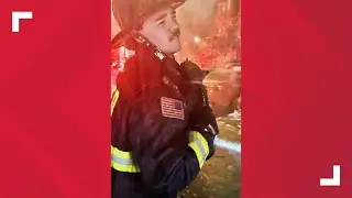 Firefighters rescue cat from rowhome blaze in DC
