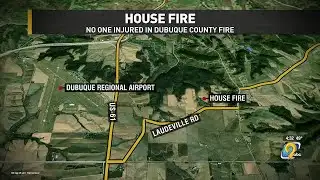 Firefighters respond to Dubuque house fire