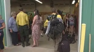 Firefighters return from Canada wildfire