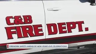 Firework safety ahead of New Year