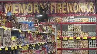 Firework stores open in North Dakota