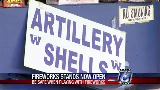Fireworks stands now open