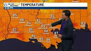 FIRST ALERT 6 PM FORECAST: Thursday, Oct. 9