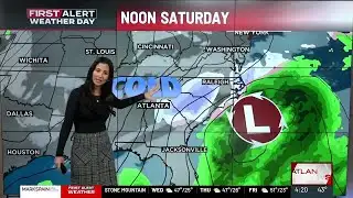 First Alert: Arctic blast this weekend