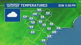 FIRST ALERT: Cloudy, mild Sunday with warmer temperatures ahead.