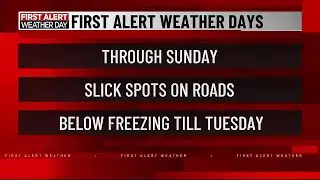 First Alert Forecast 1/30 Daybreak