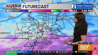 First Alert Forecast at 3pm on 1/22