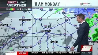 First Alert Forecast: Early showers clear, clouds linger