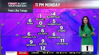 First Alert Forecast: Frigid tonight; another cold blast this weekend