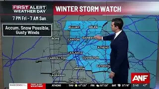 First Alert Forecast: New Weekend System and Bitter Cold Incoming
