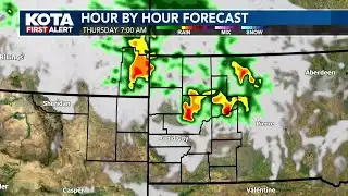 First Alert Forecast: Several Opportunities for Storms, Some Severe