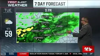 First Alert Forecast: Sunny, cool Monday ahead