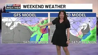First Alert Saturday, tracking snowfall.