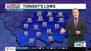 FIRST ALERT: Sunshine returns Tuesday, but temps stay chilly