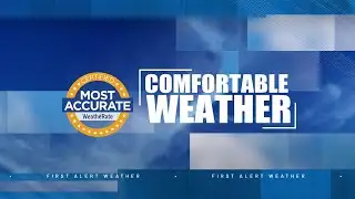 FIRST ALERT: Tranquil and turning warmer