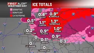 First Alert Weather: Devastating ice accumulation bound to cause widespread damage