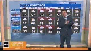 First Alert weather forecast for Monday morning