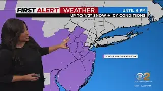 First Alert Weather: Icy conditions this afternoon