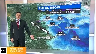 First Alert Weather Sunday Morning Forecast