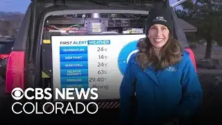 First Alert Weather Tracker keeping track of dangerously high winds along the Front Range