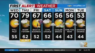 First Alert Weather: Tracking rain tomorrow