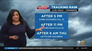 First Alert Weather: Tracking rain tonight