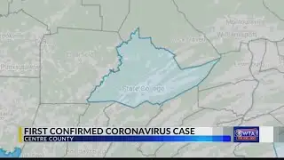 First Coronavirus Case Confirmed in Central PA: Centre County