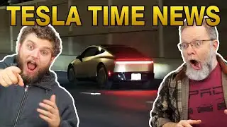 First Cybercab Spotted on Highway | Tesla Time News 569