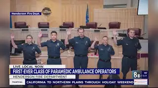 First ever class of paramedic ambulance operators graduation