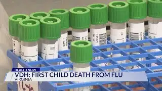 First flu-related child death reported in Virginia