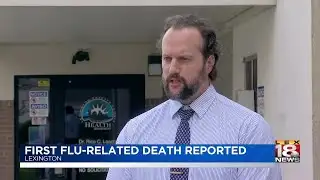 First Flu-Related Death Reported