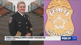 First IMPD-appointed female chief sworn in