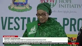 First Lady Launches Food Outreach: Renewed Hope Program Supports Vulnerable Nigerians