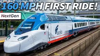 First Look: Amtrak’s BRAND NEW Acela – FASTEST Train in America!