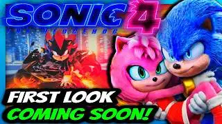First Look At Sonic Movie 4 OFFICALLY Coming Soon!