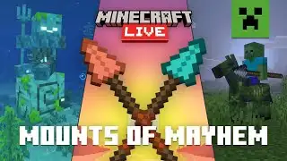 FIRST LOOK : SPEAR AND NAUTILUS | Minecraft LIVE – September 2025