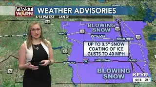 First News at Six - Weather 01/31/2026