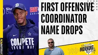 First Offensive Coordinator Name Drops | Steelers Morning Rush