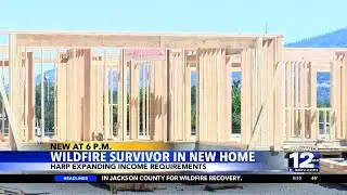 First recovery grant from HARP given to Jackson County wildfire survivor