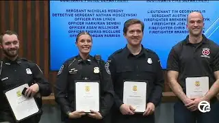 First responders honored 5 months after Southgate senior apartment fire