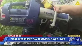 First responders say teamwork saved lives