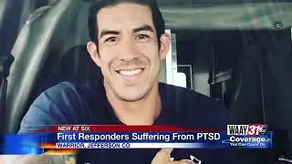 First responders suffering from PTSD