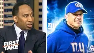 FIRST TAKE | "John Harbaugh to Giants" - Stephen A. breaks down perfect fit for former Ravens HC