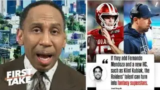 FIRST TAKE | Stephen A. Says Raiders Become a Real Threat With Mendoza and Kubiak