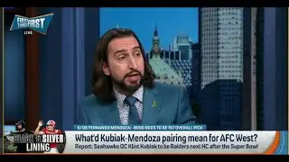 FIRST THINGS FIRST | Nick Wright CONFIDENT Las Vegas Raiders Will Be GREAT With Kubiac And Mendoza