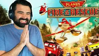 First Time Watching PLANES 2: FIRE & RESCUE Movie Reaction!