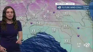 First to Know Forecast: Freezing and breezy conditions expected overnight (1/31/2026)