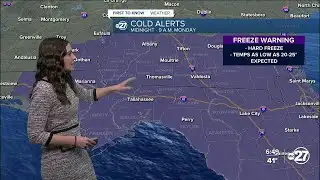 First to Know Forecast: Keeping the cold to start the week (2/1/2026)