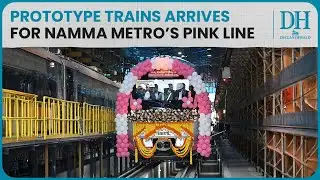First train for Namma Metro Pink Line arrives